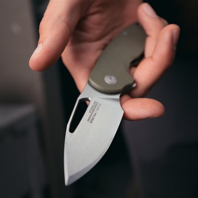 SOG - STOUT FLK - OLIVE DRAB GRØN OG STONEWASH