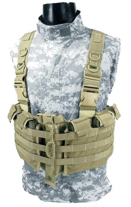 S.O. Tech - M4 Internal Mag Split Chest Harness w/shoulder straps