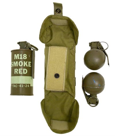 S.O. Tech - Smoke/Double Frag/NVG Pouch