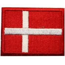 MLV - Dannebrog Flag Velcro Patch