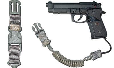 Cetacea - Pistol Lanyard - Split Bar Molle Attachment