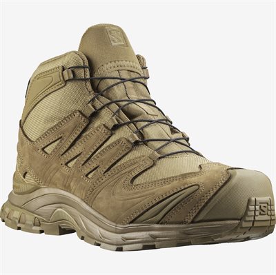 Salomon Forces vandrestøvle, model: XA FORCES MID GORE-TEX i sandfarve